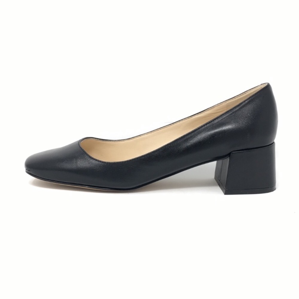 ⚡️KARL LAGERFELD ‘Charee’ Low Block Heel Black Paris Chanel French Classic - Picture 6 of 16